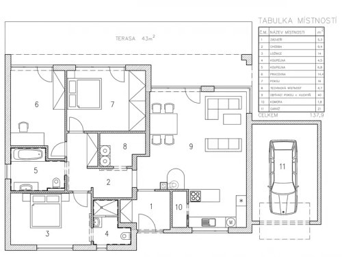 Prodej vily 140 m², pozemek 663 m²