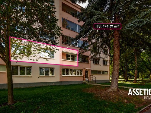 Prodej bytu 4+1 71 m²