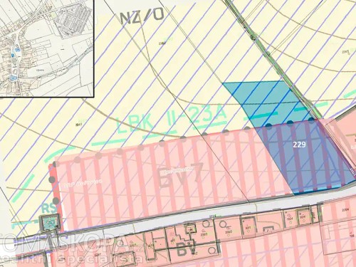 Prodej stavebního pozemku 3708 m²
