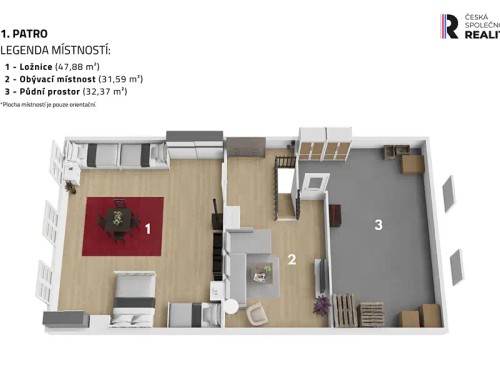 Prodaná  chalupa 170 m², pozemek 1324 m²