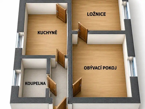 Prodej domu 50 m², pozemek 429 m²