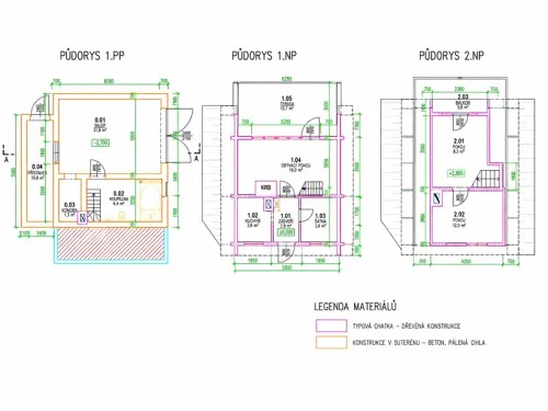 Prodej chaty 61 m², pozemek 448 m²
