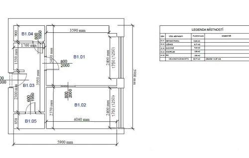 Prodaný  byt 2+1 33 m²