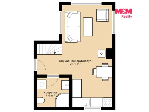 Prodej chaty 50 m², pozemek 809 m²