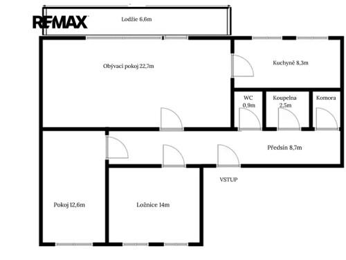 Prodej bytu 3+1 81 m²