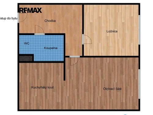 Prodaný byt 2+kk 41 m²