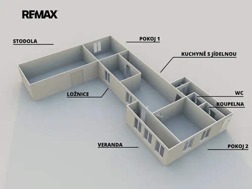 Prodej domu 100 m², pozemek 2638 m²