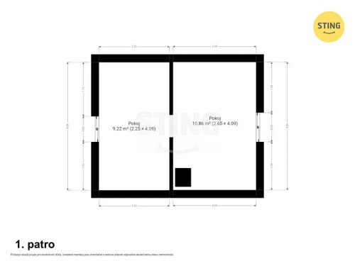 Prodej chaty 51 m², pozemek 400 m²