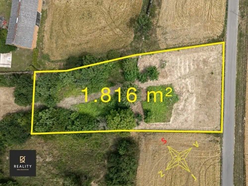 Prodej stavebního pozemku 1816 m²