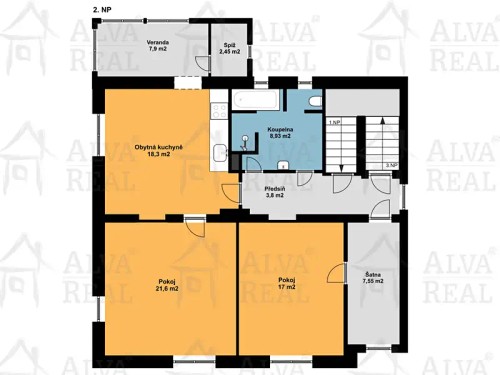 Prodej vily 354 m², pozemek 525 m²