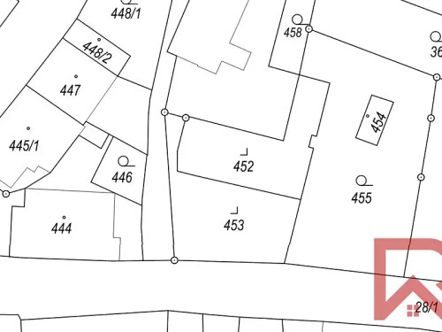 Prodej stavebního pozemku 450 m²