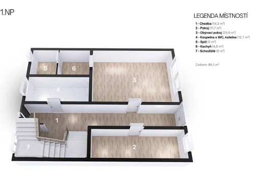 Prodej domu 167 m², pozemek 285 m²