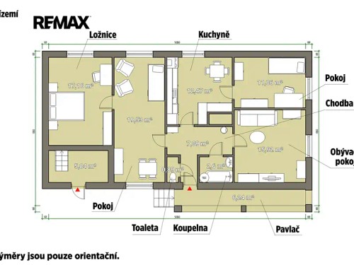 Prodej domu 93 m², pozemek 349 m²