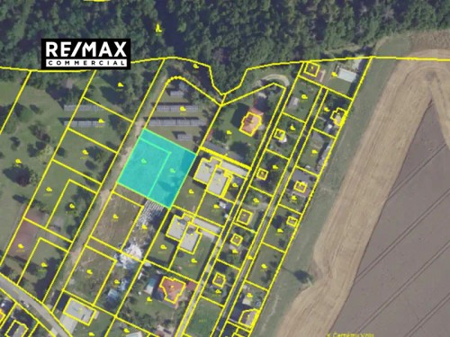Prodej stavebního pozemku 1369 m²