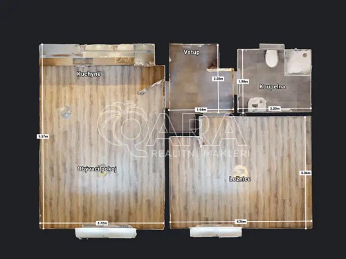 Prodaný byt 2+kk 45 m²