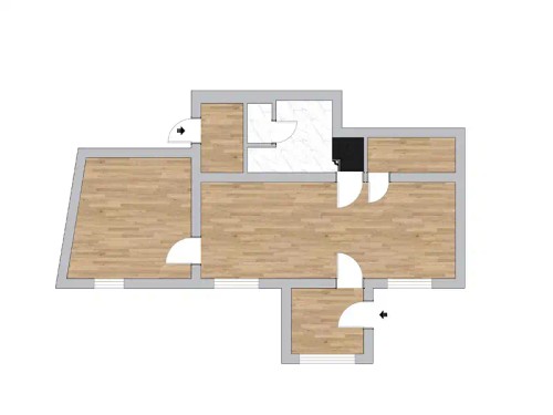 Prodaný  dům 60 m², pozemek 553 m²