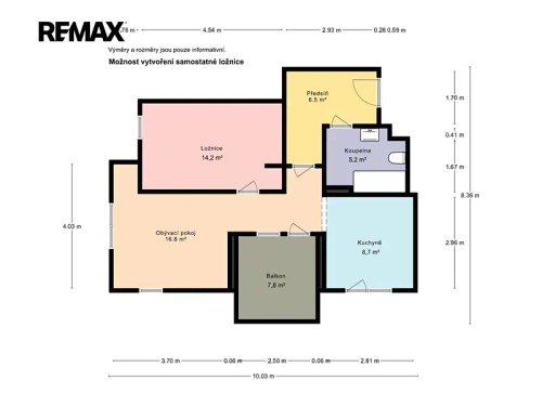 Prodej bytu 1+kk 53 m²