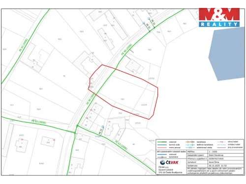 Prodej stavebního pozemku 1522 m²