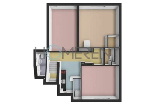 Prodaný byt 3+1 69 m²