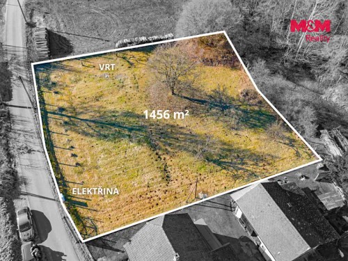 Prodej stavebního pozemku 1456 m²