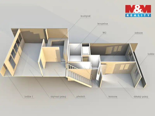 Prodaný byt 3+1 70 m²