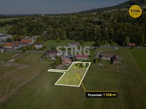 Prodej stavebního pozemku 1108 m²
