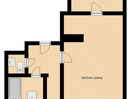 Prodaný byt 2+1 54 m²