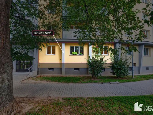Prodej bytu 3+1 73 m²