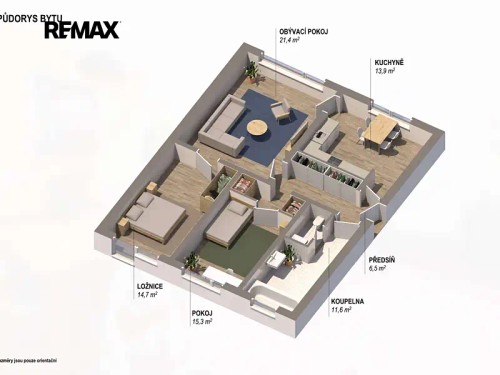 Prodej bytu 4+1 79 m²