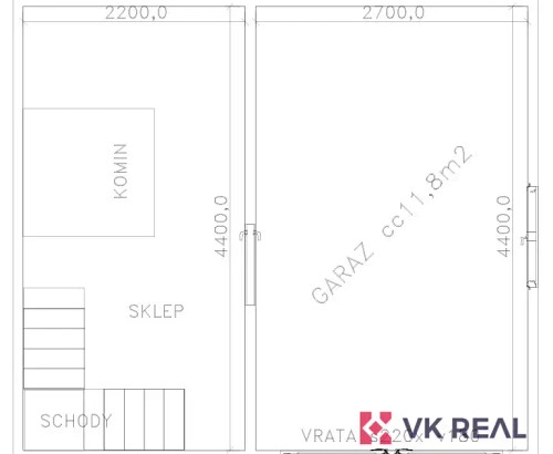 Prodej chaty 92 m², pozemek 320 m²