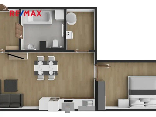 Prodej bytu 2+kk 54 m²