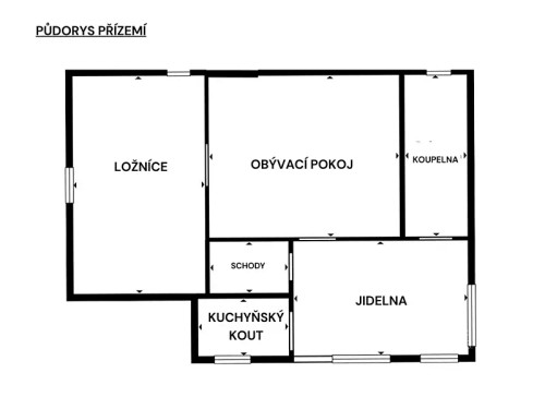 Prodej chaty 89 m², pozemek 513 m²