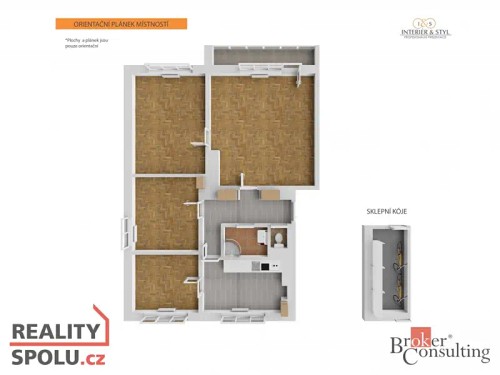 Prodaný  byt 4+1 86 m²