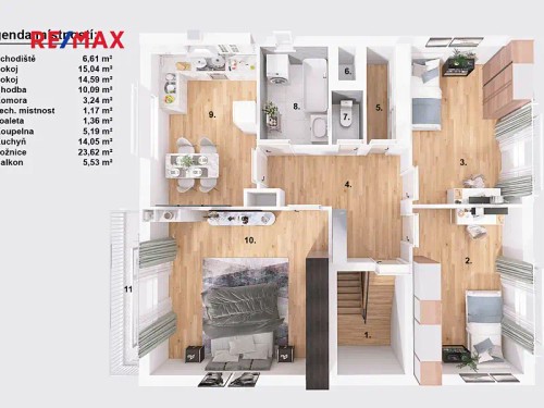 Prodej domu 202 m², pozemek 3510 m²