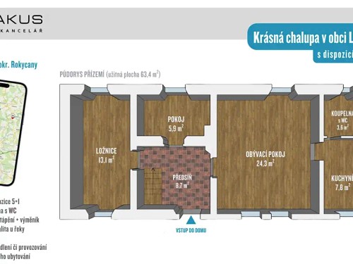 Prodej chalupy 141 m², pozemek 342 m²