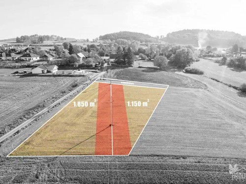 Prodej stavebního pozemku 1150 m²