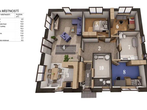 Prodej domu 124 m², pozemek 1002 m²
