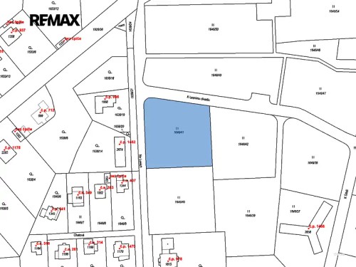 Prodej stavebního pozemku 2049 m²