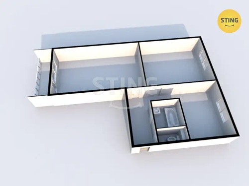 Prodej bytu 2+1 57 m²