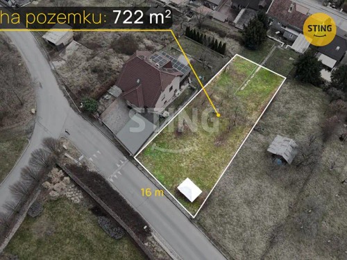 Prodej stavebního pozemku 722 m²