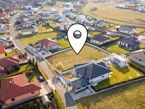 Prodej stavebního pozemku 1049 m²