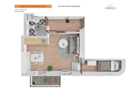 Prodej bytu 1+kk 30 m²