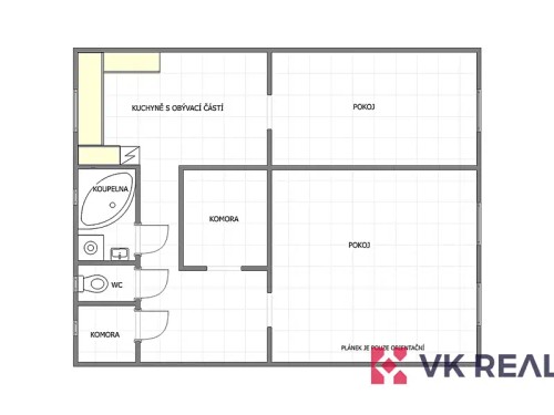 Prodej bytu 3+kk 84 m²