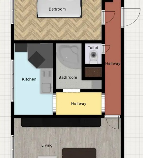 Prodaný byt 2+1 55 m²