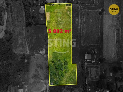 Prodej stavebního pozemku 2836 m²