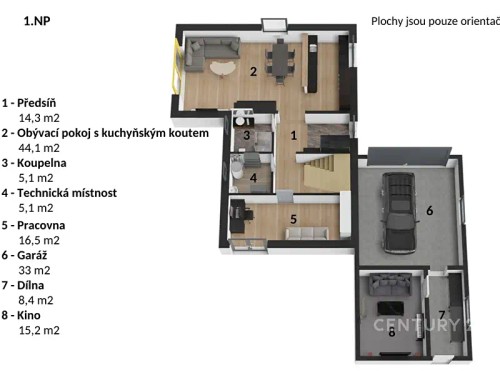 Prodaný  dům 156 m², pozemek 1054 m²