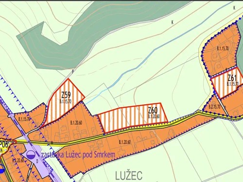 Prodej stavebního pozemku 1891 m²