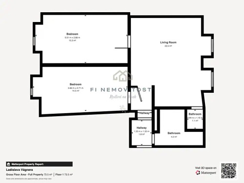 Prodej bytu 3+kk 59 m²