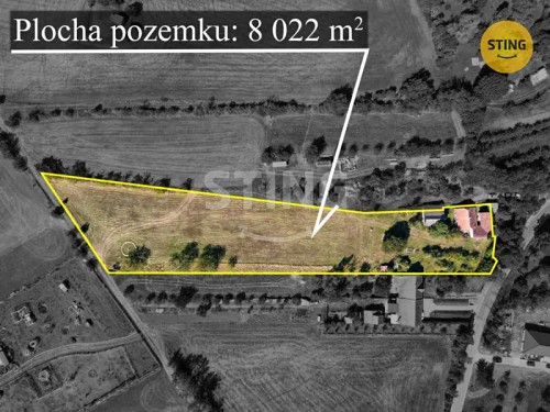 Prodej stavebního pozemku 1210 m²