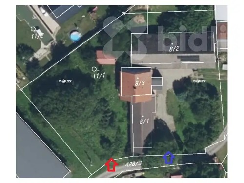 Prodej stavebního pozemku 1383 m²